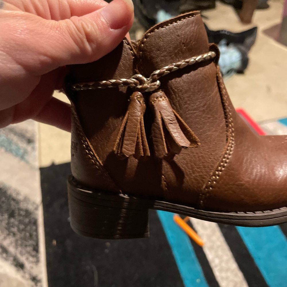 Toddler girl ankle boots